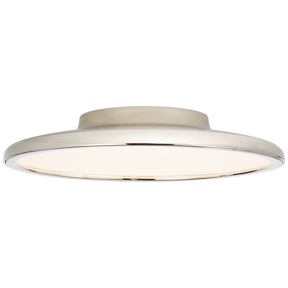 Dot 13" Flush Mount in Polished Nickel