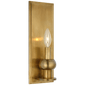 Comtesse Medium Sconce in Hand-Rubbed Antique Brass