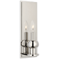 Comtesse Medium Sconce in Polished Nickel