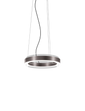 Lampada a sospensione Phoenix - Matte Black Nickel / Cristallo trasparente