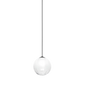 Lampada a sospensione Puppet media SP M - Matte Black / Bianco sfumato
