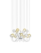 Lampada a sospensione Puppet grande SP 18P - Glossy Chrome / Multicolore 2