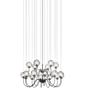 Lampada a sospensione Puppet grande SP 18P - Matte Black / Multicolore 3