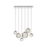 Glossy Chrome / Trasparente fumé