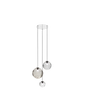 Lampada a sospensione Puppet - Glossy Chrome / Multicolore 3