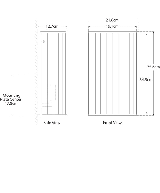 Palati Small Sconce Blueprint