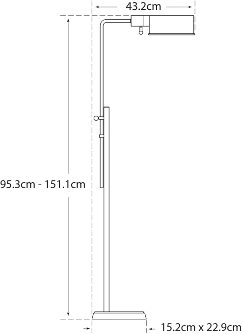 Pask Pharmacy Floor Lamp Blueprint