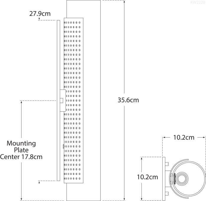 Precision Cylinder Sconce Blueprint