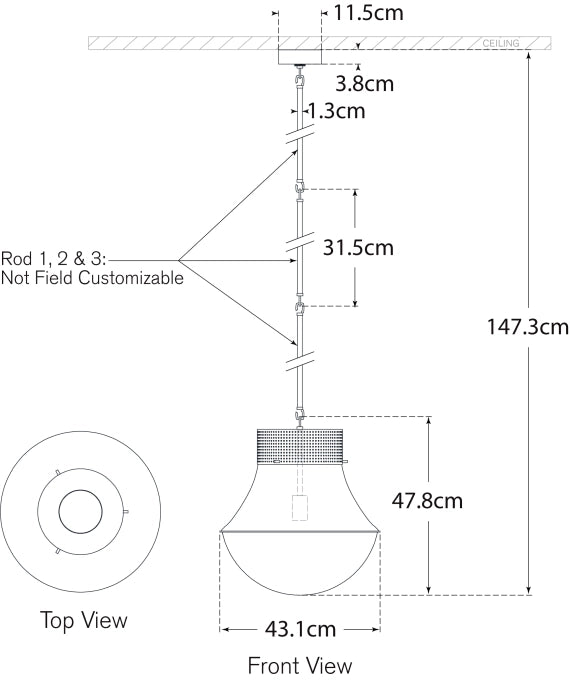 Precision Large Pendant Blueprint