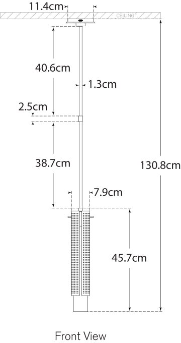 Pendente a Cilindro Piccolo Precision Progetto