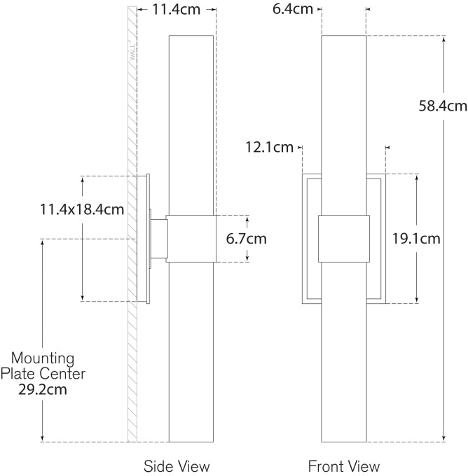 Presidio Petite Double Sconce Blueprint