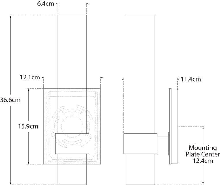 Presidio Petite Sconce Blueprint