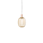 Riflesso Small Pendant - Matt Copper / Amber Transparent / L22CC