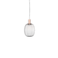 Riflesso Small Pendant - Matt Copper / Crystal Transparent / L22CC