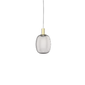 Riflesso Small Pendant - Matt Gold / Smoky Transparent / L22CC