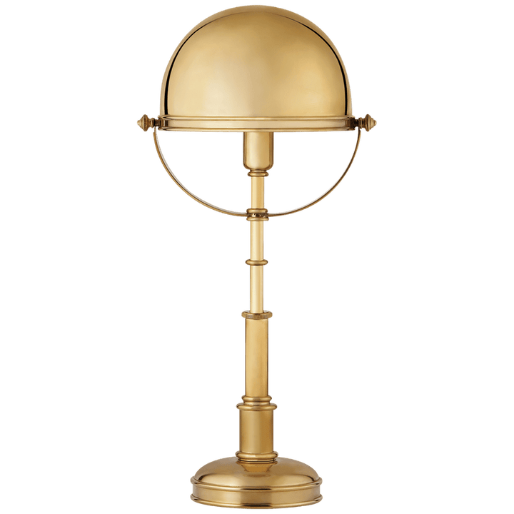 Carthage Table Lamp, a premium Functional light by Visual Comfort & Co. Close - up image of its design.