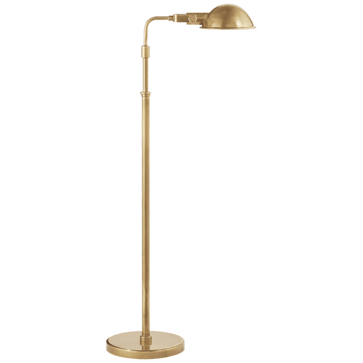 Fairfield Pharmacy Floor Lamp, a premium Functional light by Visual Comfort & Co. Close - up image of its design.