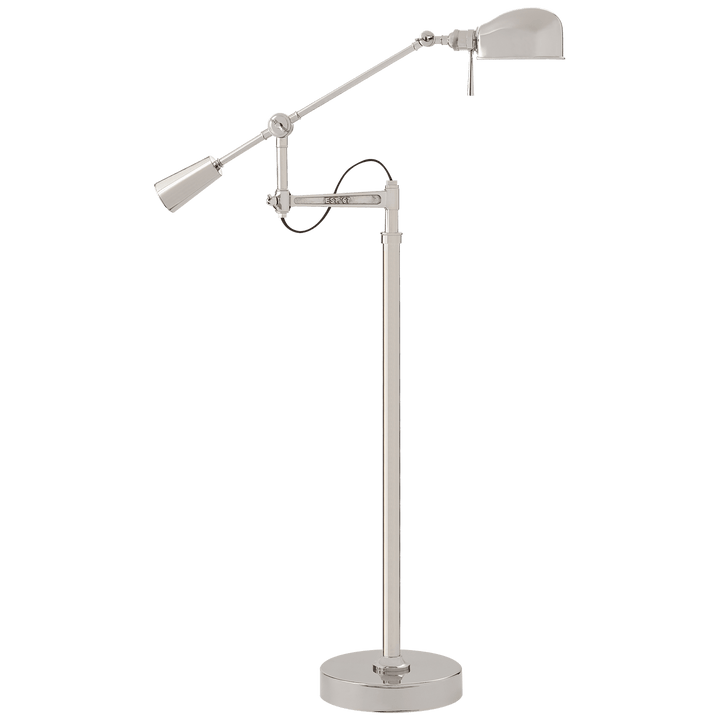 RL '67 Boom Arm Floor Lamp, a premium Functional light by Visual Comfort & Co. Close - up image of its design.