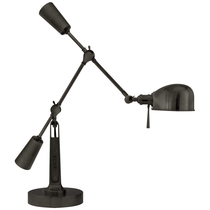 RL '67 Boom Arm Desk Lamp, a premium Functional light by Visual Comfort & Co. Close - up image of its design.