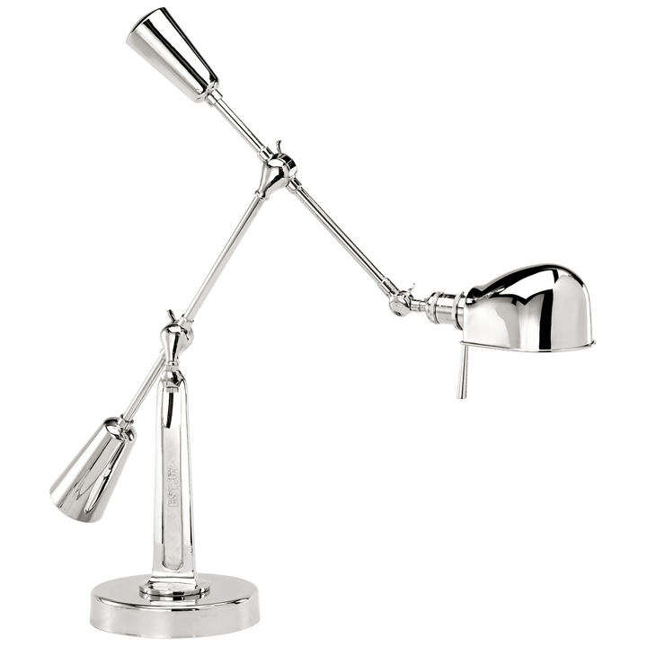 RL '67 Boom Arm Desk Lamp, a premium Functional light by Visual Comfort & Co. Close - up image of its design.
