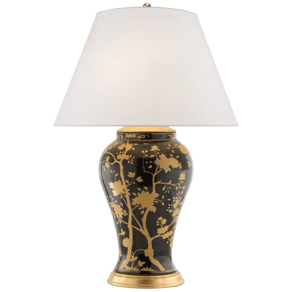 Gable Table Lamp, a premium Decorative light by Visual Comfort & Co. Close - up image of its design.