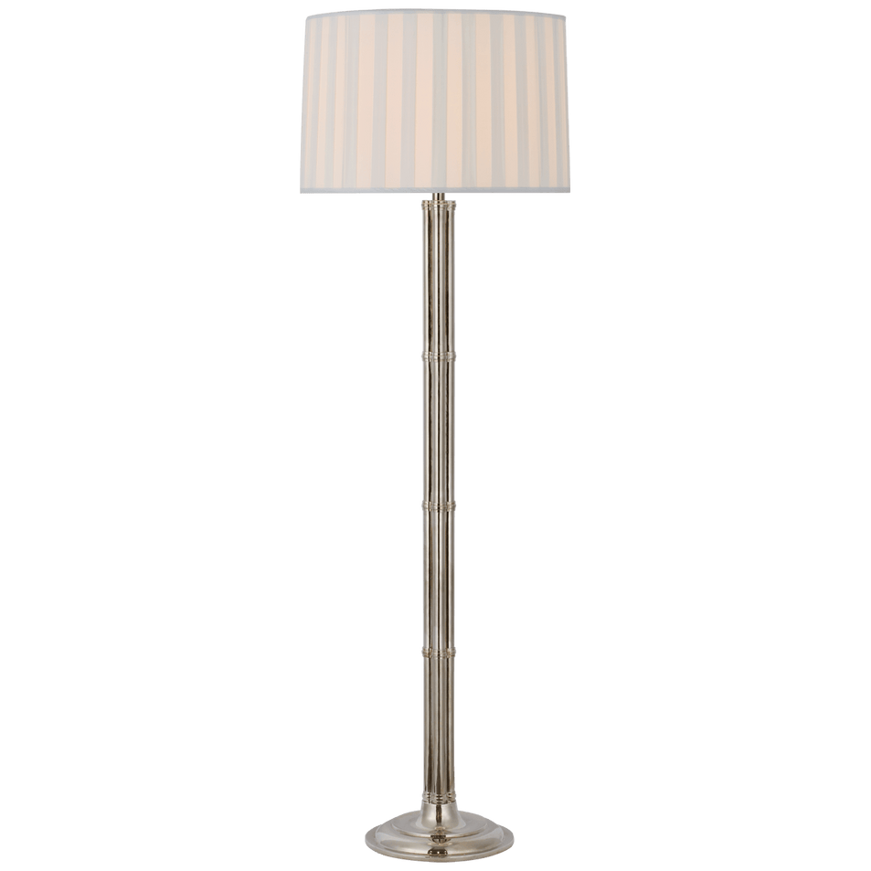 Downing Large Floor Lamp, a premium Decorative light by Visual Comfort & Co. Close - up image of its design.