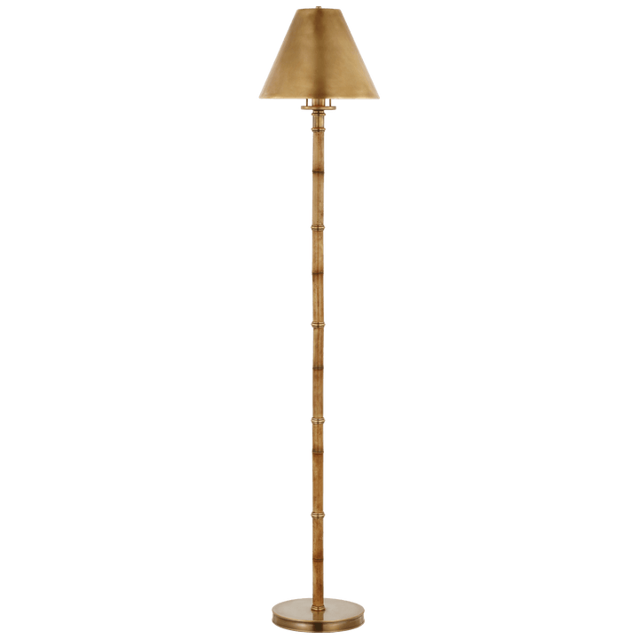 Dalfern Petite Reading Floor Lamp, a premium Decorative light by Visual Comfort & Co. Close - up image of its design.