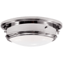 Marine Porthole Medium Flush Mount, a premium Flush Mount light by Visual Comfort & Co. Close - up image of its design.