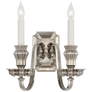 Falaise Double Sconce, a premium Decorative light by Visual Comfort & Co. Close - up image of its design.