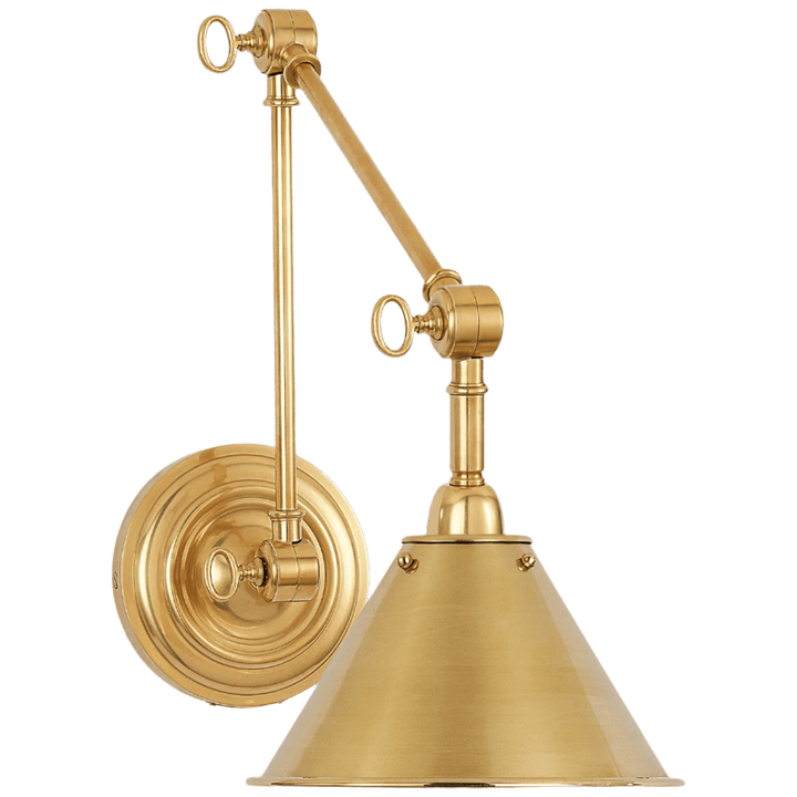 Anette Library Light, a premium Functional light by Visual Comfort & Co. Close - up image of its design.