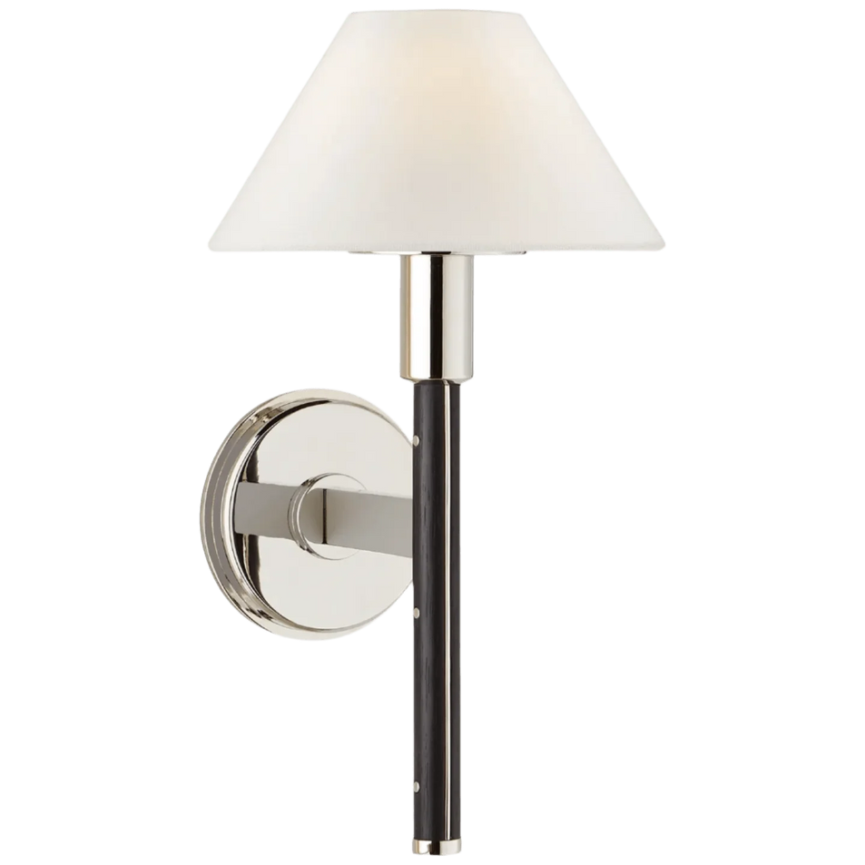 Radford Small Sconce, a premium Decorative light by Visual Comfort & Co. Close - up image of its design.
