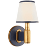 Riley Single Sconce, a premium Decorative light by Visual Comfort & Co. Close - up image of its design.