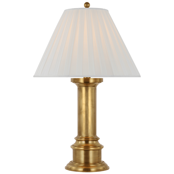 Hammett Large Table Lamp, a premium Decorative light by Visual Comfort & Co. Close - up image of its design.