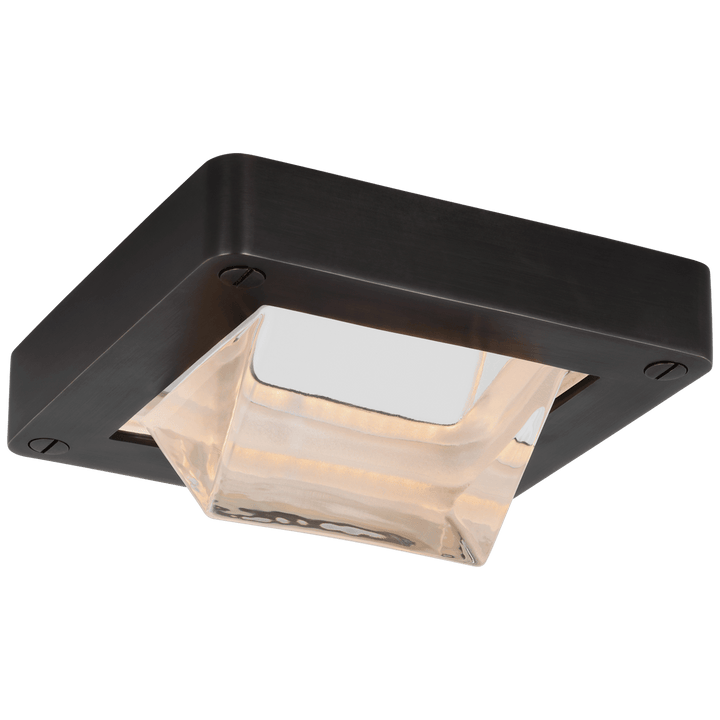 Rolland 5" Solitaire Flush Mount, a premium Flush Mount light by Visual Comfort & Co. Close - up image of its design.