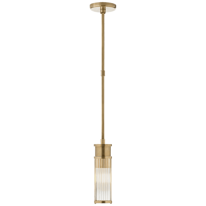 Allen Mini Pendant, a premium Pendant light by Visual Comfort & Co. Close - up image of its design.