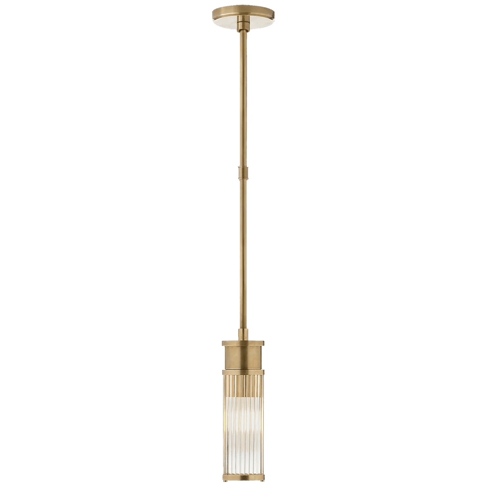 Allen Mini Pendant, a premium Pendant light by Visual Comfort & Co. Close - up image of its design.