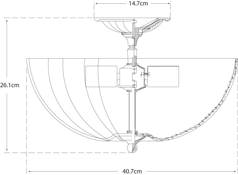 Rosehill Semi-Flush Blueprint