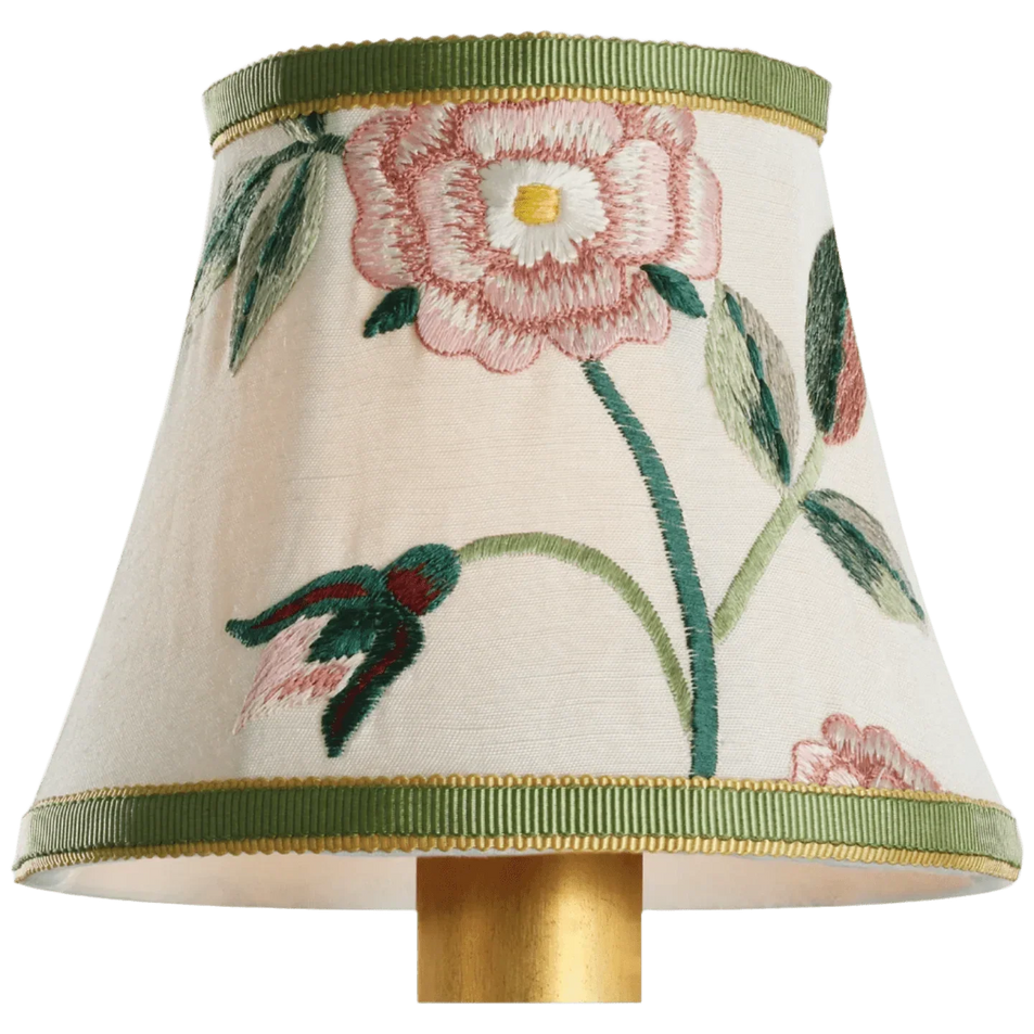 Schumacher 5" Soft Empire Shade, a premium Decorative light by Visual Comfort & Co. Close - up image of its design.