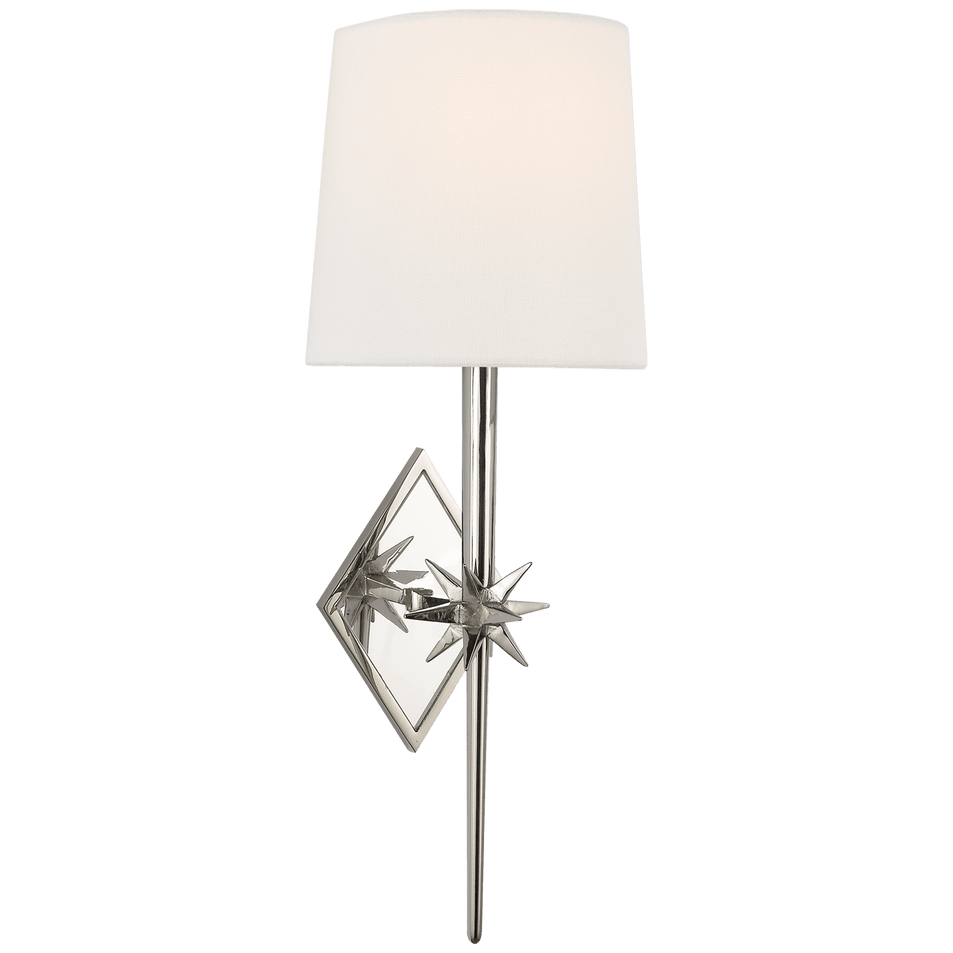 Etoile Sconce, a premium Decorative light by Visual Comfort & Co. Close - up image of its design.