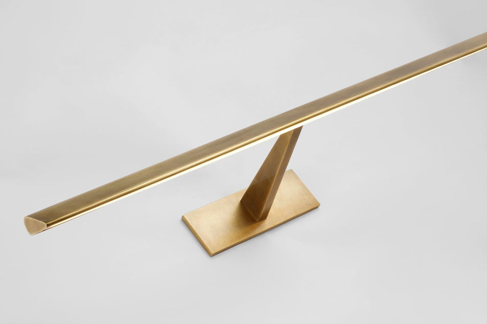 Petrel 30" Picture Light in Hand-Rubbed Antique Brass