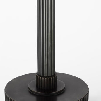 Aran 9" Rechargeable Accent Lamp in Bronze and Alabaster