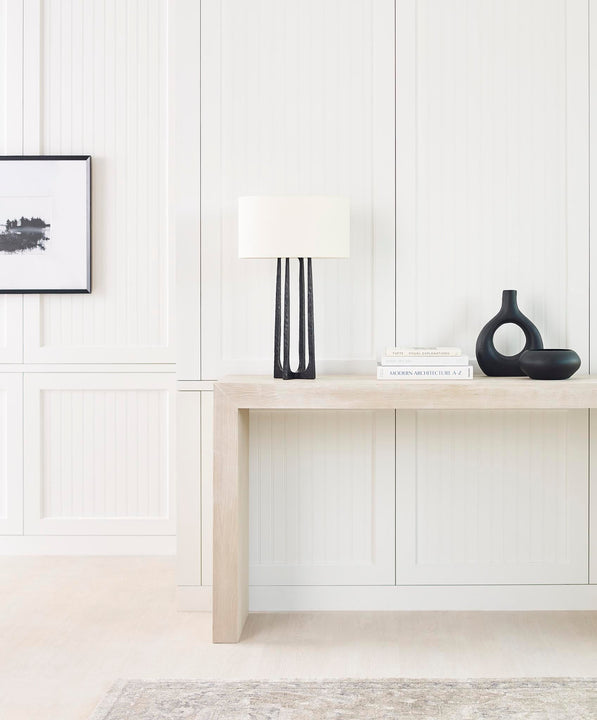 Scala Hand - Forged Table Lamp, a premium Decorative light by Visual Comfort. Close - up image of its design.