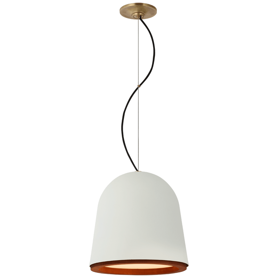 Murphy Small Pendant, a premium Pendant light by Visual Comfort & Co. Close - up image of its design.