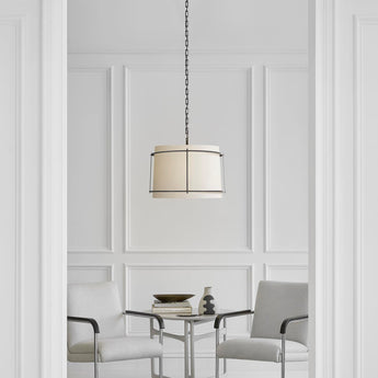 Callaway Large Hanging Shade, a premium Hanging Shade light by Visual Comfort. Close - up image of its design.