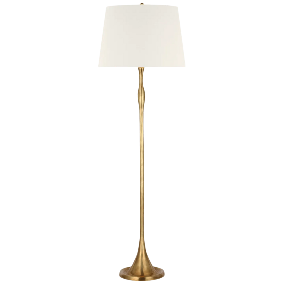 Romero Medium Floor Lamp, a premium Decorative light by Visual Comfort & Co. Close - up image of its design.