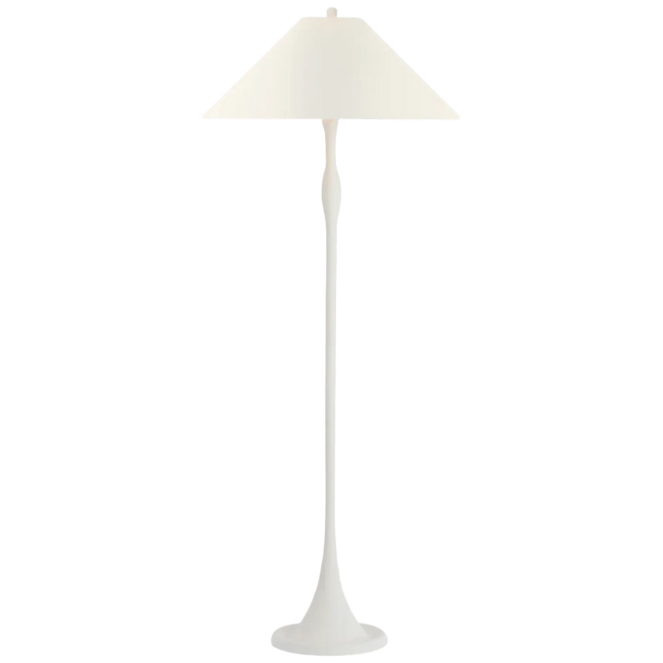 Romero Medium Floor Lamp, a premium Decorative light by Visual Comfort & Co. Close - up image of its design.