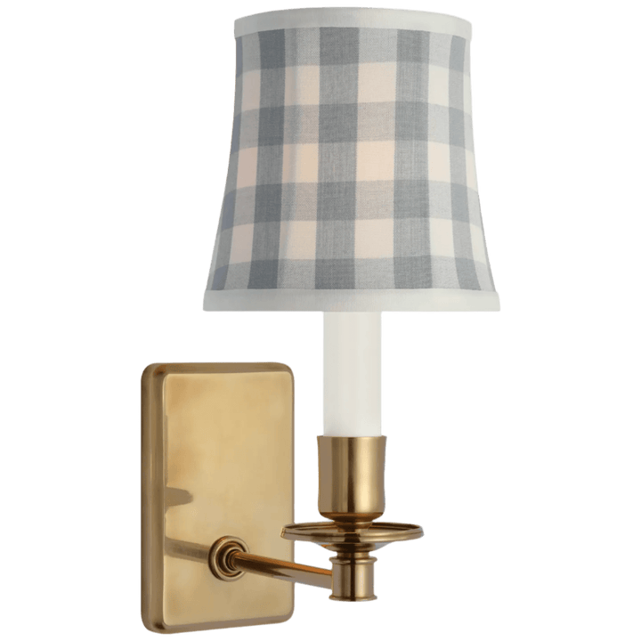 Tara Small Sconce, a premium Decorative light by Visual Comfort & Co. Close - up image of its design.