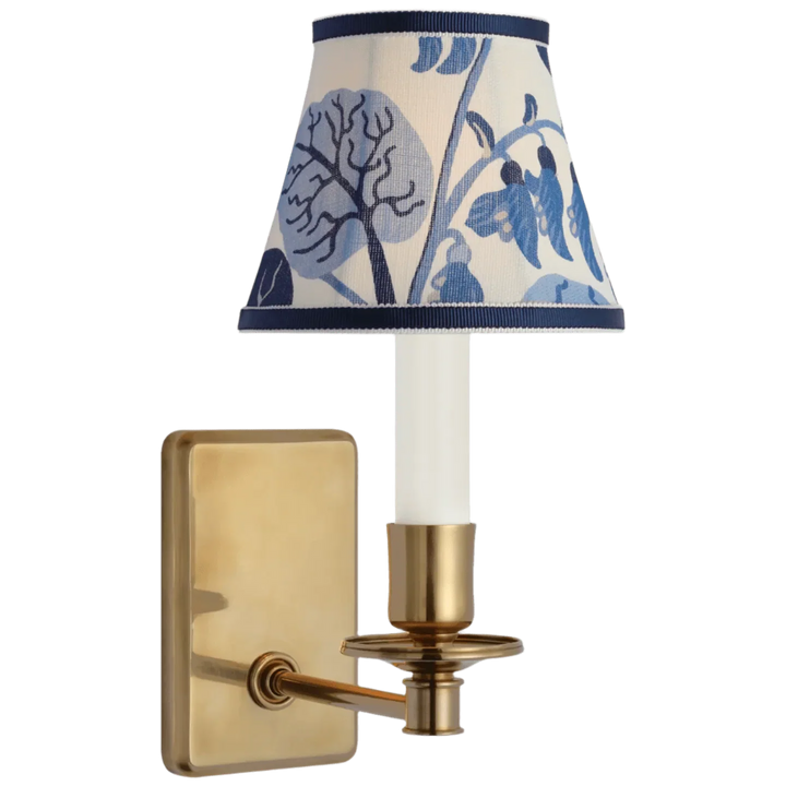 Tara Small Sconce, a premium Decorative light by Visual Comfort & Co. Close - up image of its design.