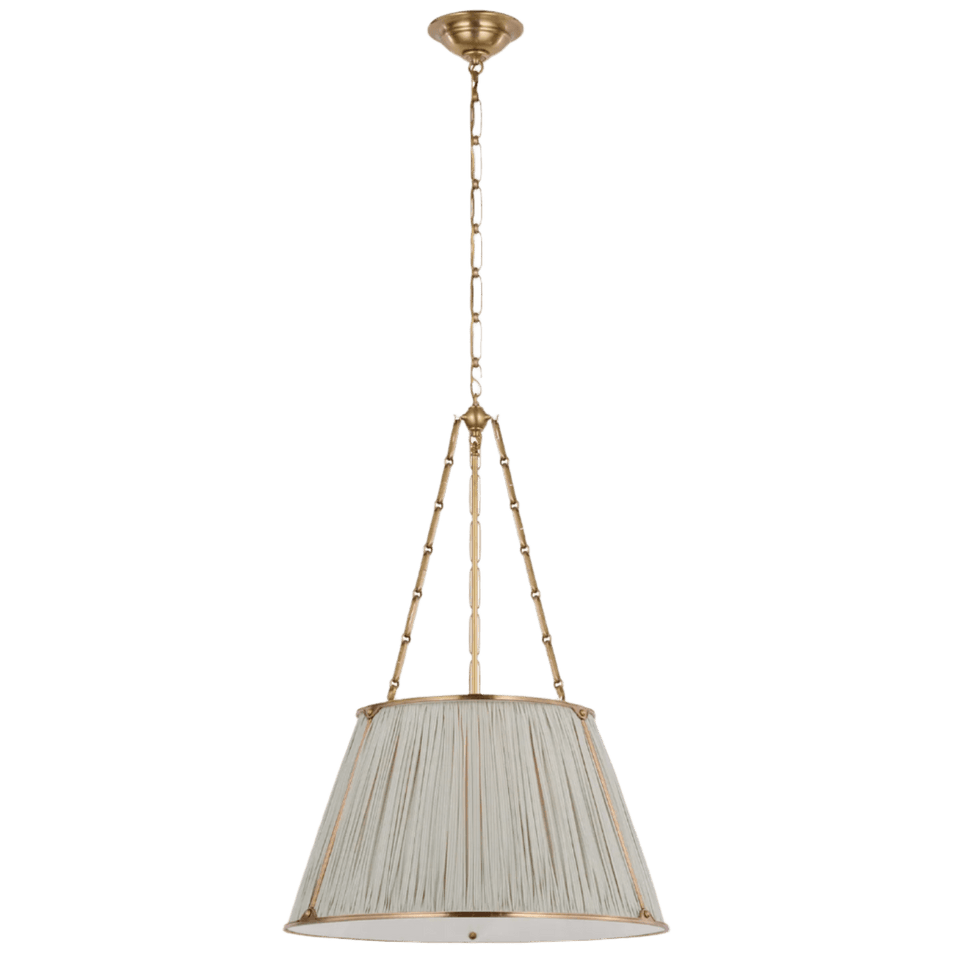 Allister 21" Hanging Shade, a premium Hanging Shade light by Visual Comfort & Co. Close - up image of its design.