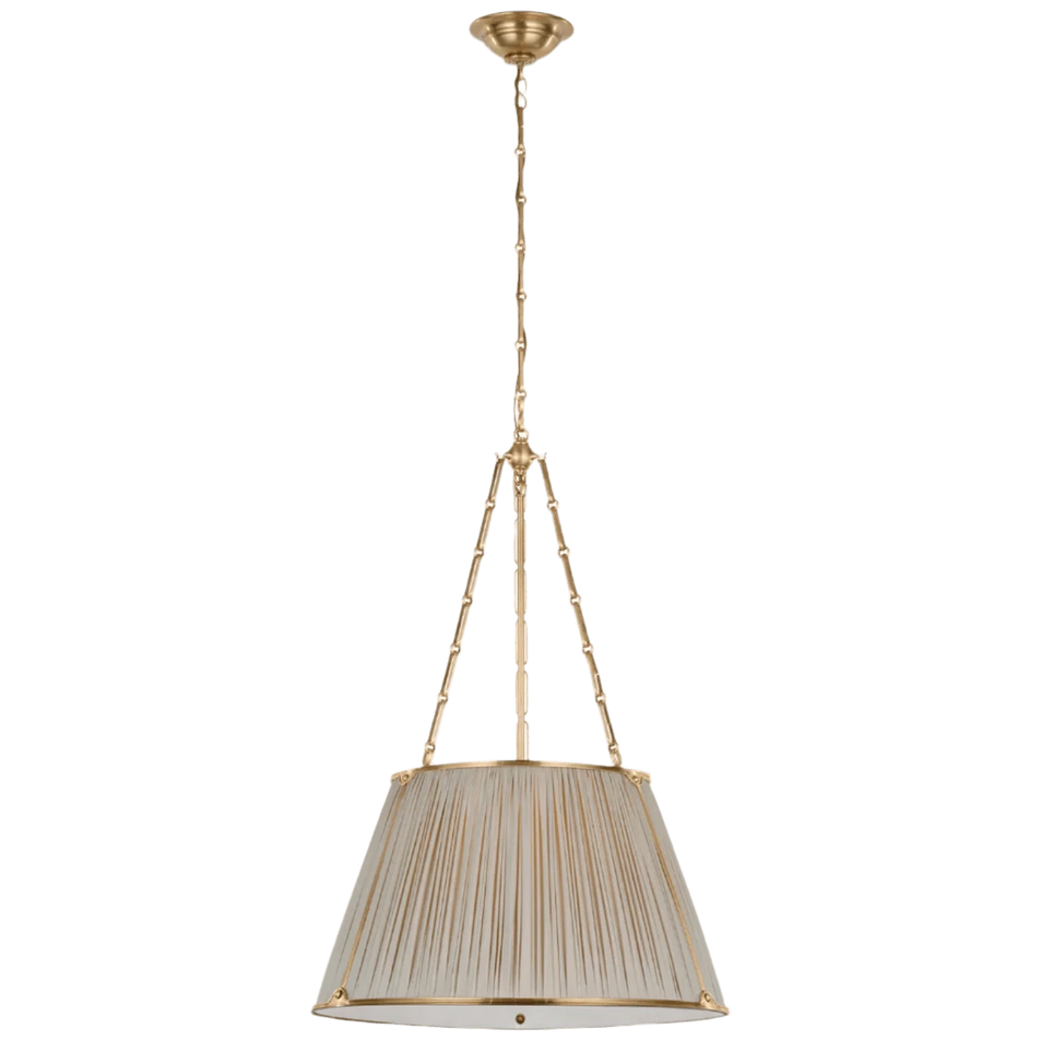 Allister 21" Hanging Shade, a premium Hanging Shade light by Visual Comfort & Co. Close - up image of its design.